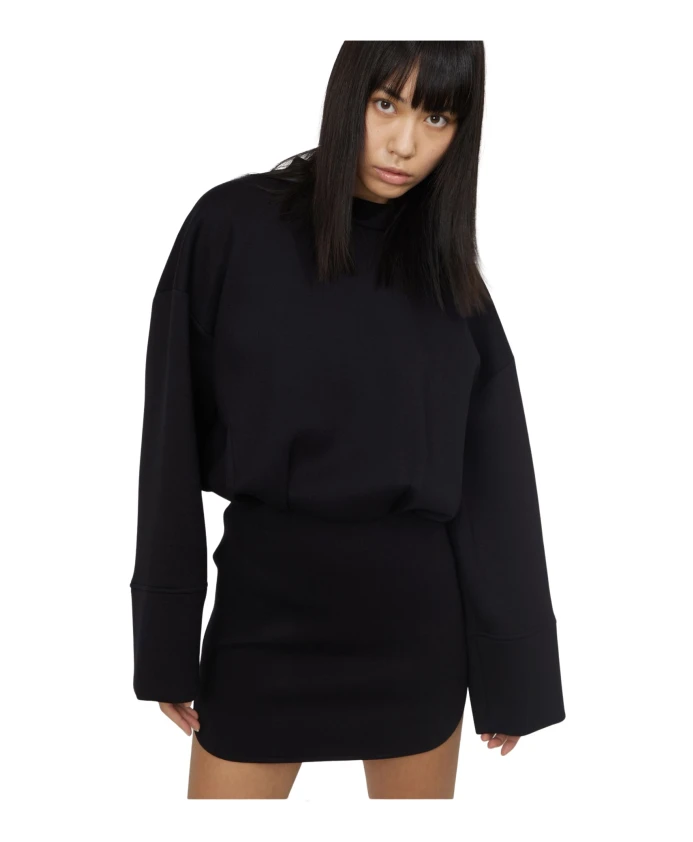 Мини-Платье с длинными рукавами и разрезом Silvian Heach, черный
Мини-Платье с длинными рукавами и разрезом Silvian Heach, черный