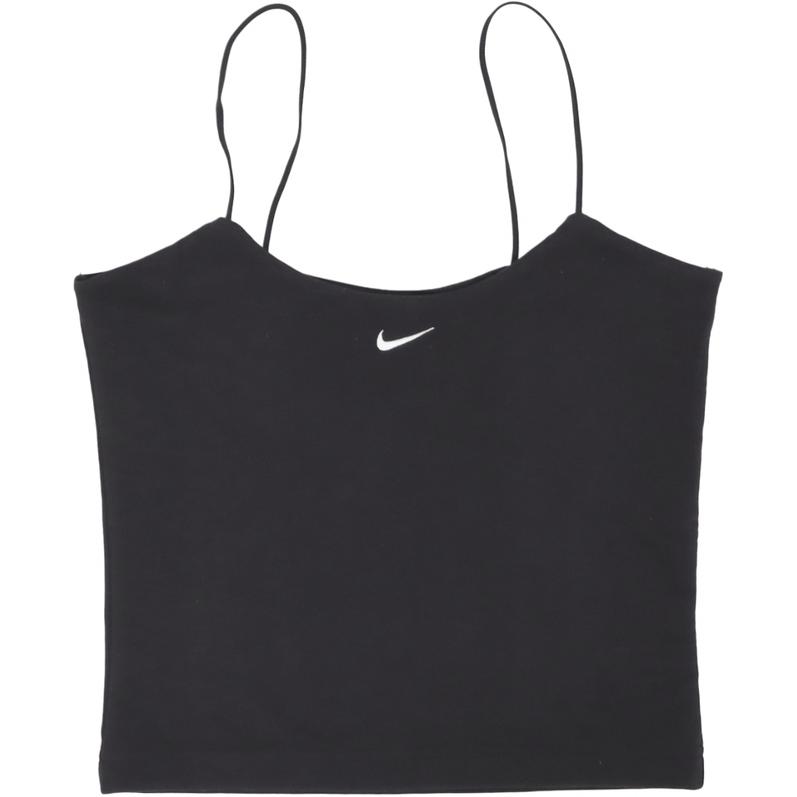 Футболка с логотипом на тонких бретелях Nike, черная
Футболка с логотипом на тонких бретелях Nike, черная