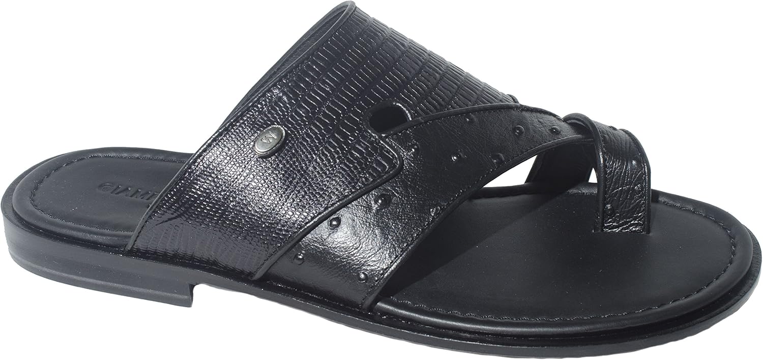 GIAMPIERONICOLA 5005 Итальянские мужские черные сандалии с принтом и закрытым носком из кожи Gianpieronicola
GIAMPIERONICOLA 5005 Итальянские мужские черные сандалии с принтом и закрытым носком из кожи Gianpieronicola