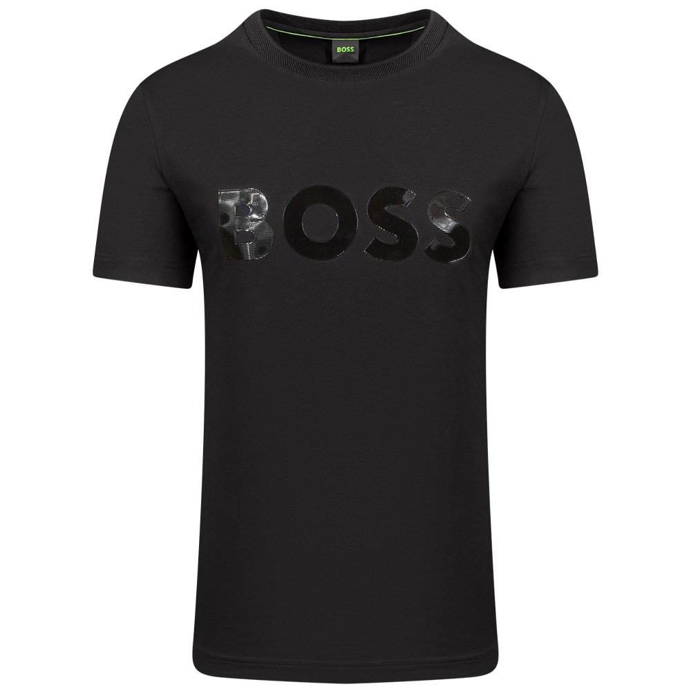 Мужская футболка Hugo Boss Mirror 2 с коротким рукавом и круглым вырезом, черная
Мужская футболка Hugo Boss Mirror 2 с коротким рукавом и круглым вырезом, черная