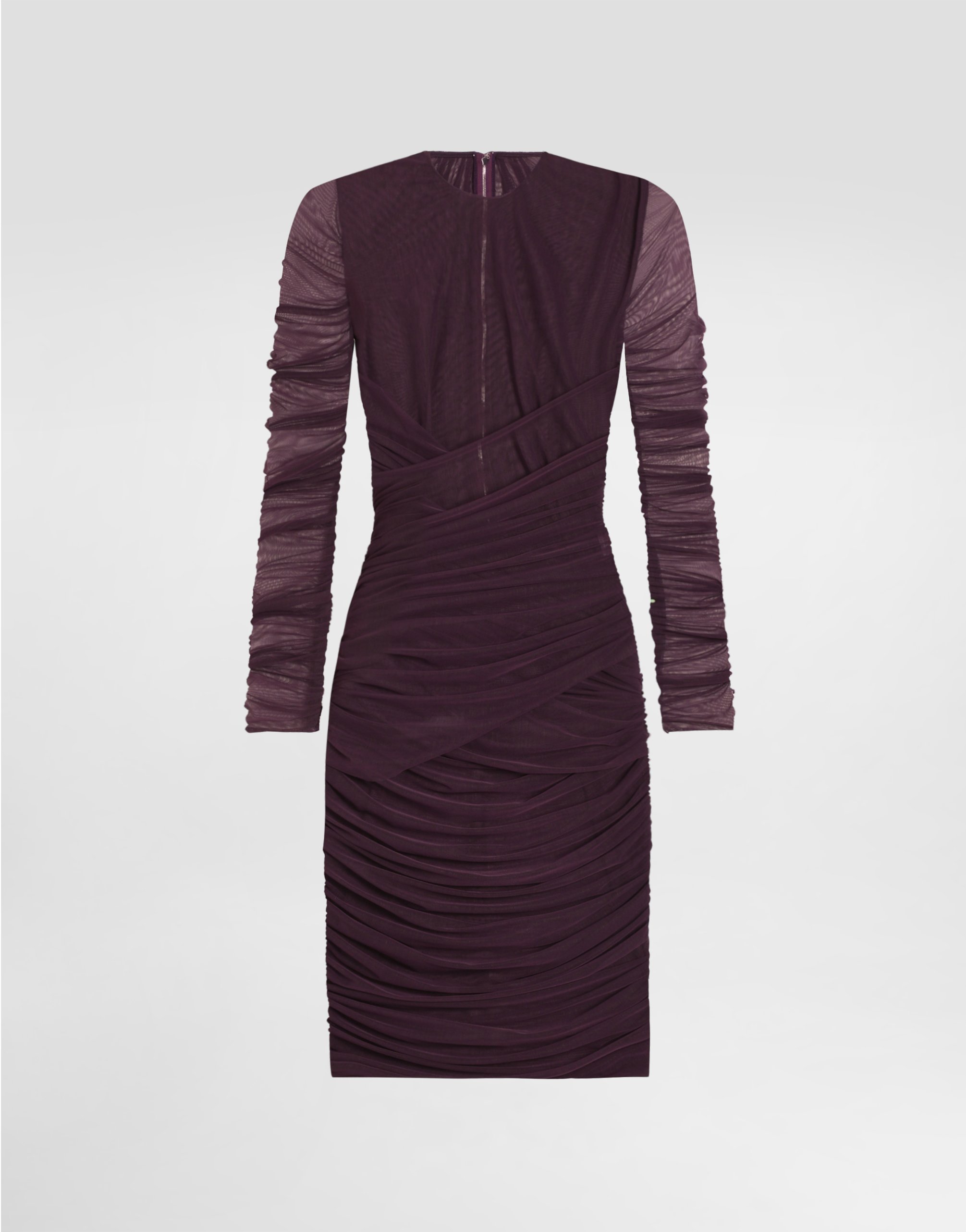 Короткое легкое платье из тюля с драпировкой Dolce & Gabbana, фиолетовый
Короткое легкое платье из тюля с драпировкой Dolce & Gabbana, фиолетовый