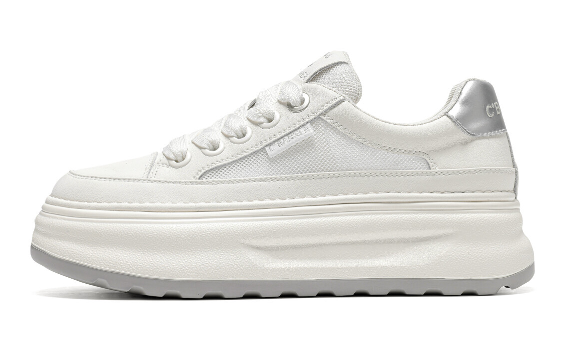 Кеды, скейтборд обувь женская низкая бежевый серебристый C°Banner
Кеды, скейтборд обувь женская низкая бежевый серебристый C°Banner