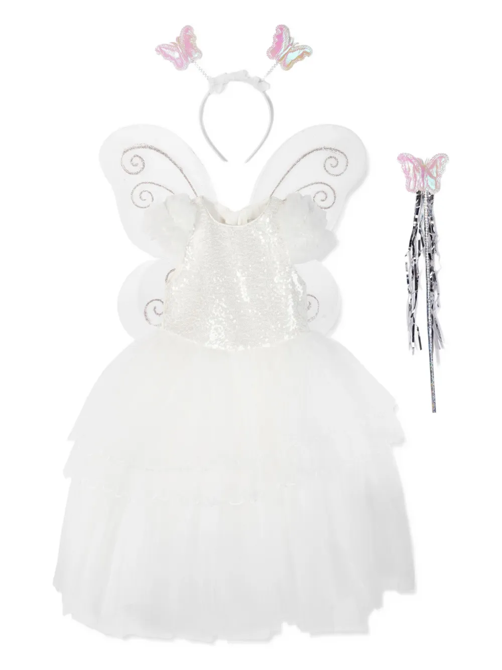 Платье из тюля с пайетками Magical Costumes, белый
Платье из тюля с пайетками Magical Costumes, белый