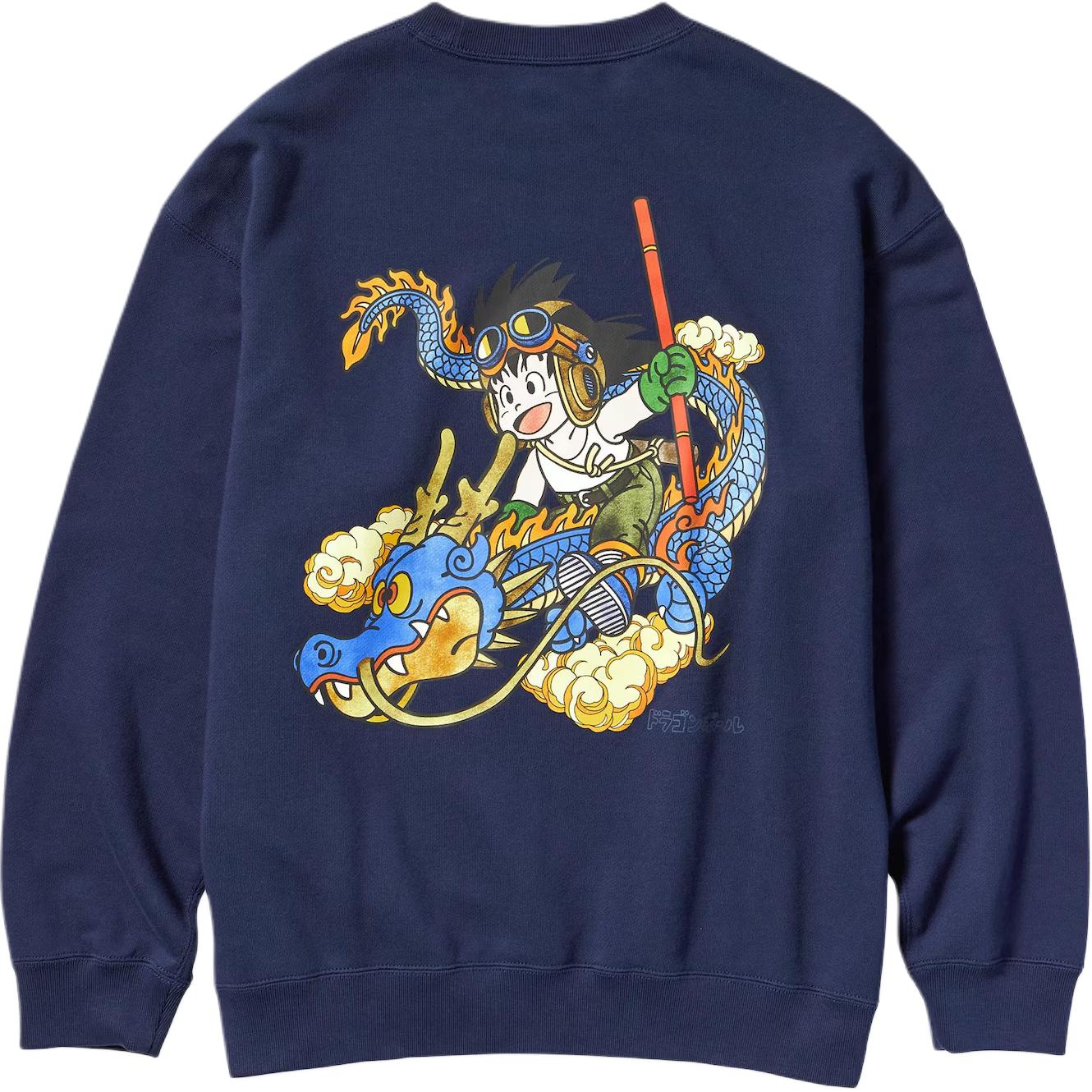 UNIQLO Свитшот Unisex Dragon Ball Collaboration Marine Blue
UNIQLO Свитшот Unisex Dragon Ball Collaboration Marine Blue