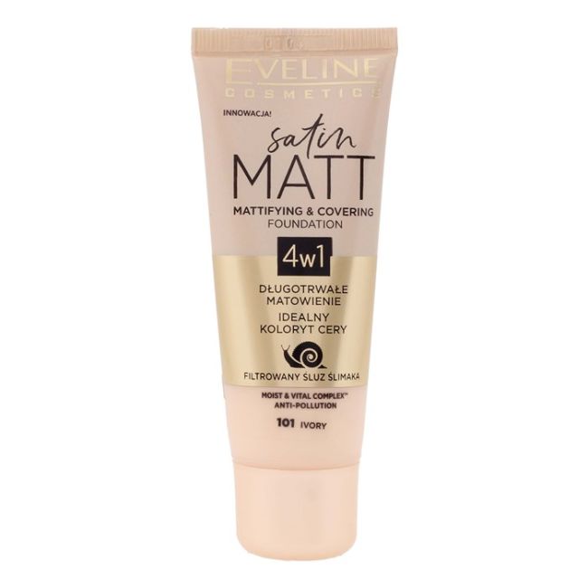 Сатиновая матовая основа 4 в 1 Eveline, цвет 101, 30 мл
Сатиновая матовая основа 4 в 1 Eveline, цвет 101, 30 мл