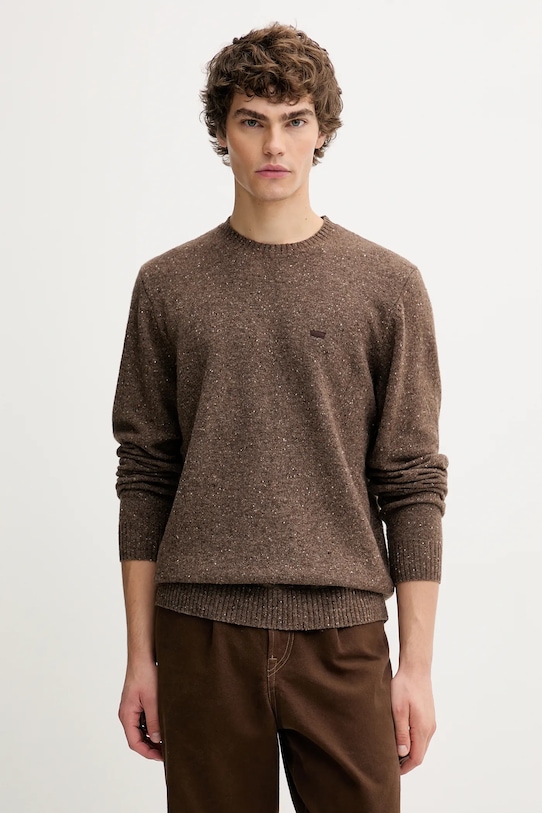 Свитер из смесовой шерсти Levi'S, коричневый
Свитер из смесовой шерсти Levi'S, коричневый