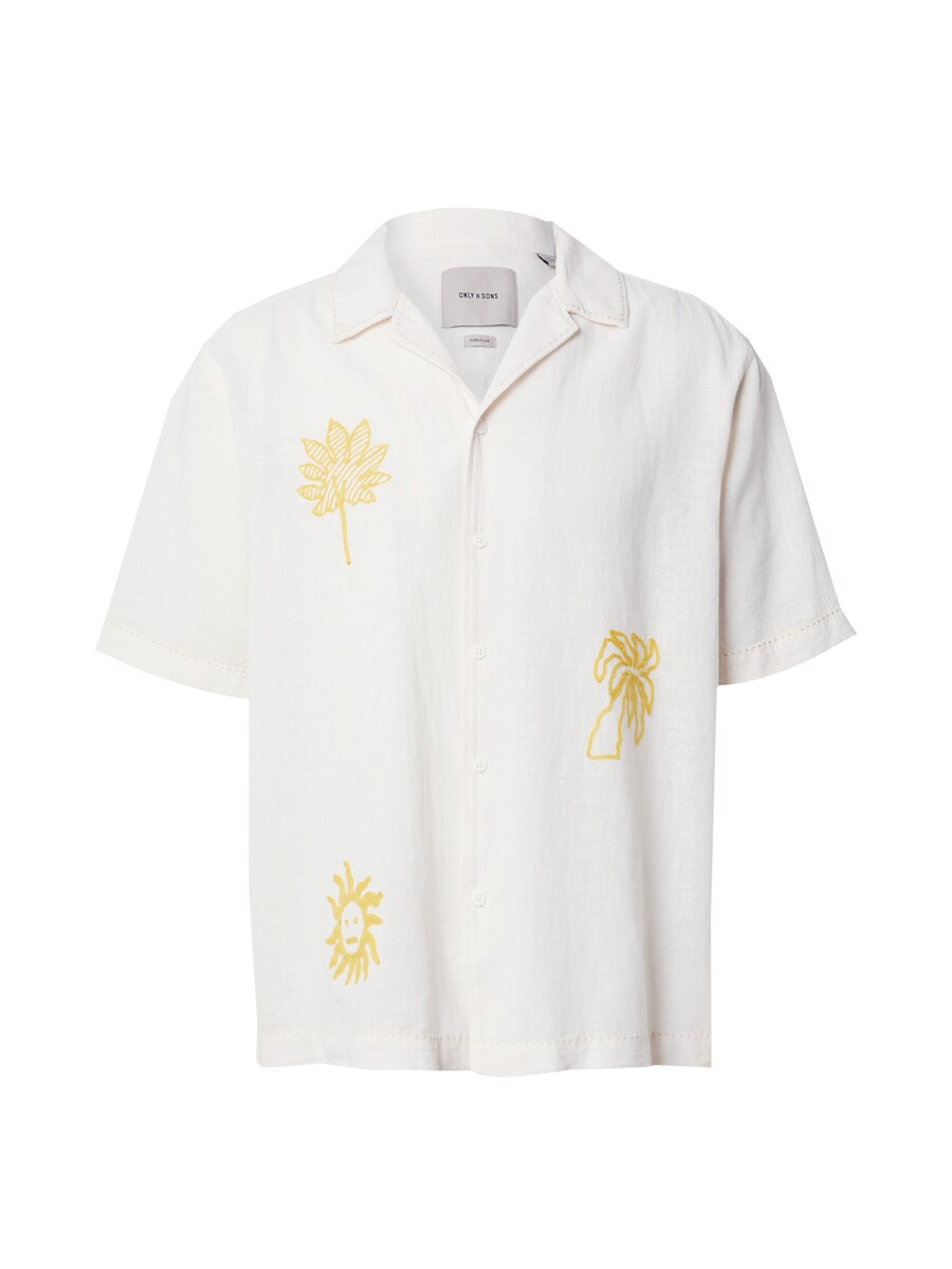 Рубашка на пуговицах классического кроя Only & Sons ONSCaidenly, Natural White
Рубашка на пуговицах классического кроя Only & Sons ONSCaidenly, Natural White