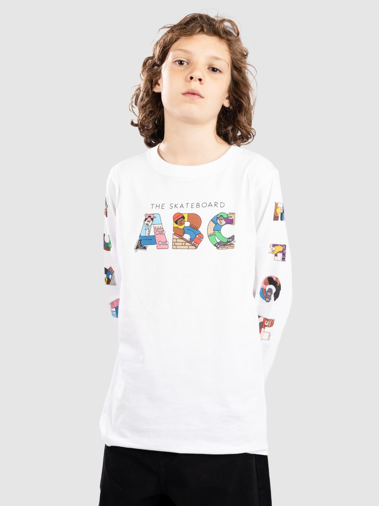 Лонгслив Awesome ABC Skateboard ABC Classic Kids Longsleeve, white
Лонгслив Awesome ABC Skateboard ABC Classic Kids Longsleeve, white