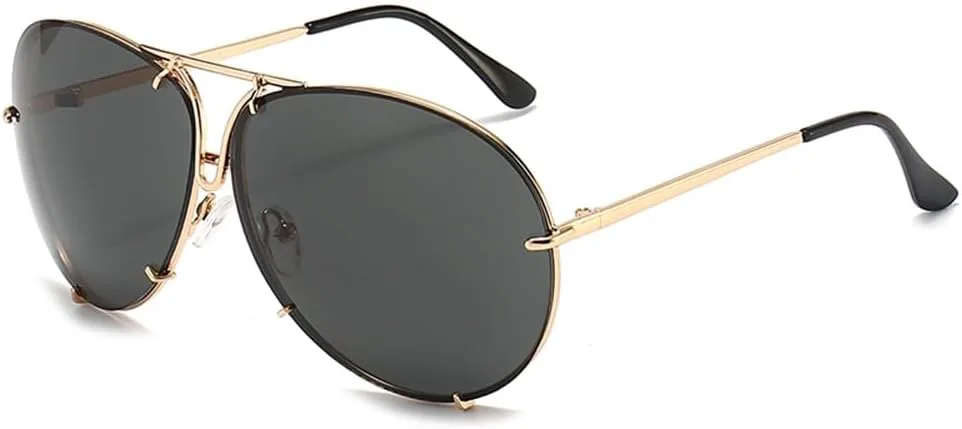 Модные ретро-очки с зеркальными линзами для женщин, желтые солнцезащитные очки для мужчин, очки для вождения на открытом воздухе JWMSXYQR, C14 Gold Black
Модные ретро-очки с зеркальными линзами для женщин, желтые солнцезащитные очки для мужчин, очки для вождения на открытом воздухе JWMSXYQR, C14 Gold Black