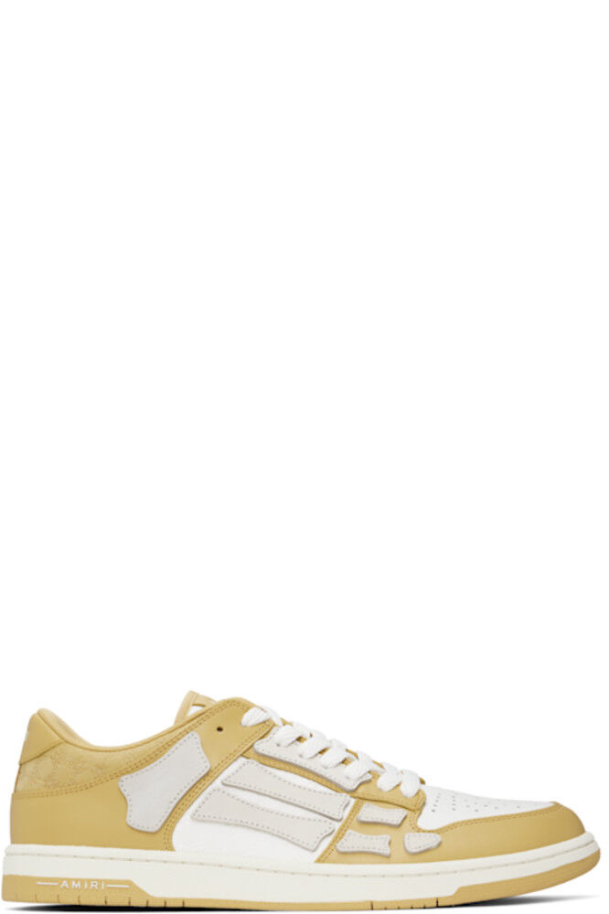 Желтые тисненые кроссовки MA Quad Skel Top Low AMIRI
Желтые тисненые кроссовки MA Quad Skel Top Low AMIRI