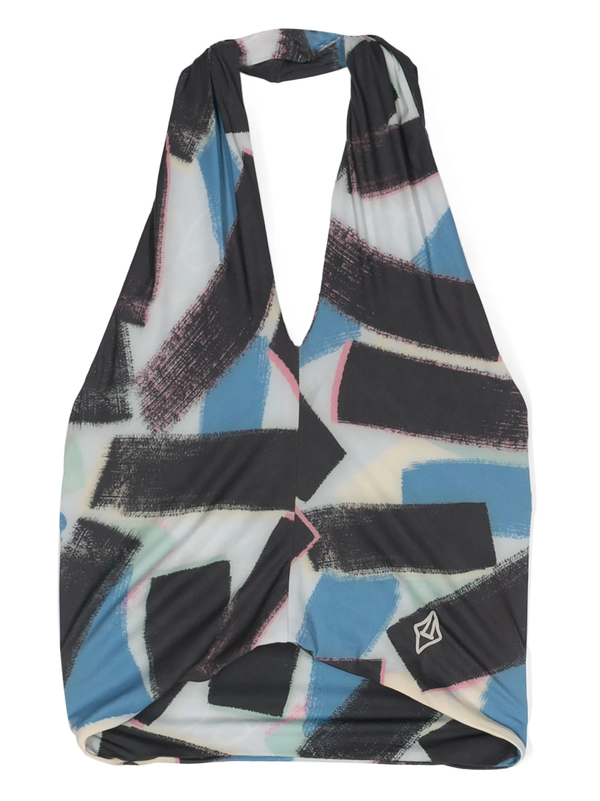 Топ Duck с вырезом халтер и абстрактным принтом The Animals Observatory, синий
Топ Duck с вырезом халтер и абстрактным принтом The Animals Observatory, синий