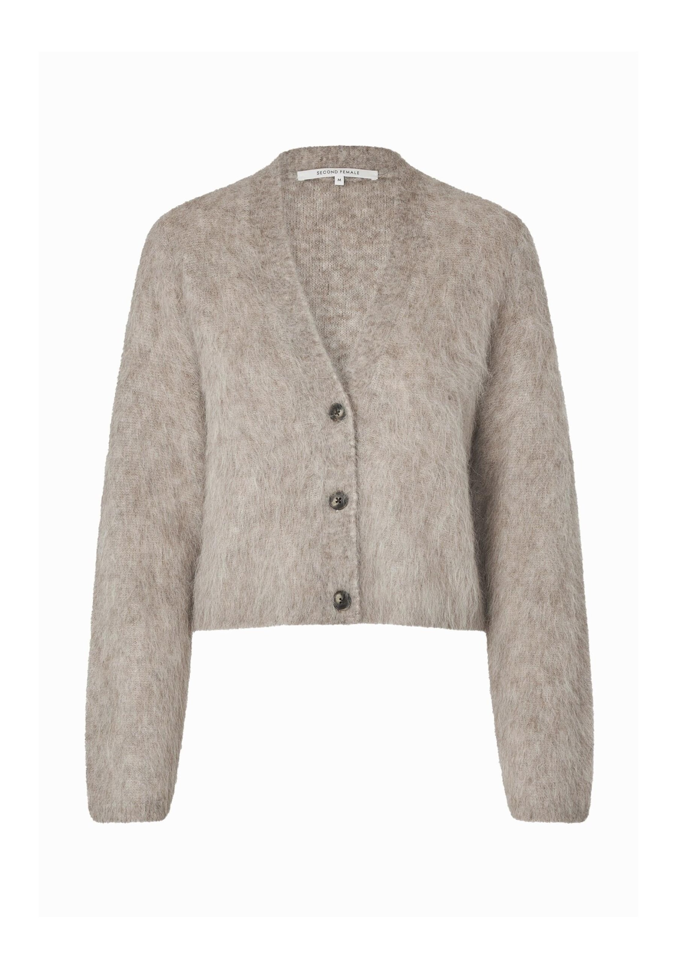 SECOND FEMALE Кардиган 'Karla' в цвете Stone
SECOND FEMALE Кардиган 'Karla' в цвете Stone