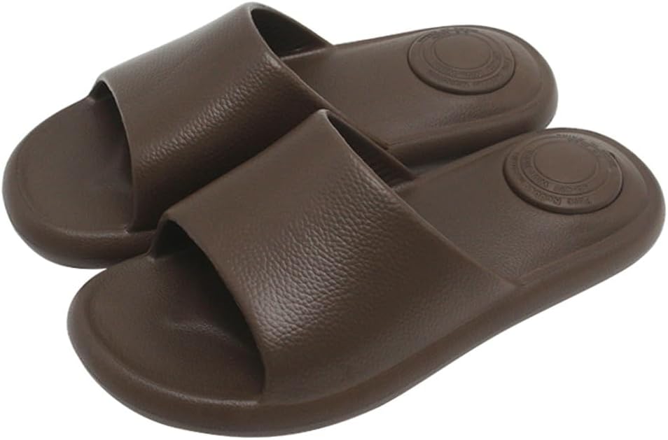 Тапочки Rungion для женщин и мужчин, летние домашние шлепанцы, шлепанцы для душа, с мягкой подошвой, противоскользящие, быстро сохнущие, для ванной и улицы, коричневый
Тапочки Rungion для женщин и мужчин, летние домашние шлепанцы, шлепанцы для душа, с мягкой подошвой, противоскользящие, быстро сохнущие, для ванной и улицы, коричневый