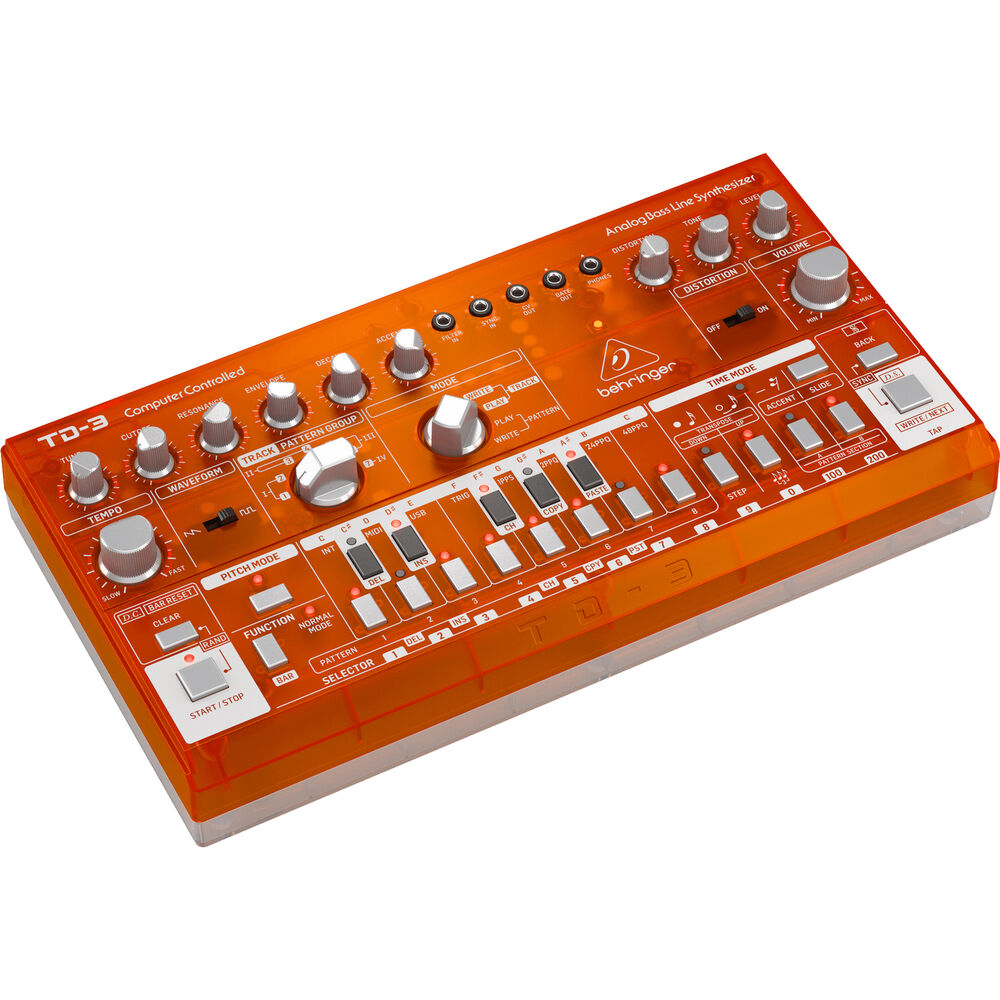 Синтезатор Behringer TD-3-TG Analog Bass Line Synthesizer TD-3-TG
Синтезатор Behringer TD-3-TG Analog Bass Line Synthesizer TD-3-TG