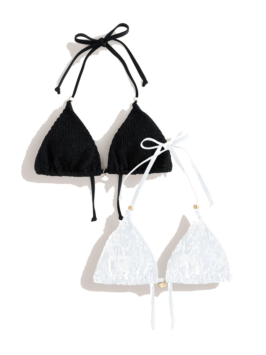Треугольный бикини-топ Next, черный/белый
Треугольный бикини-топ Next, черный/белый