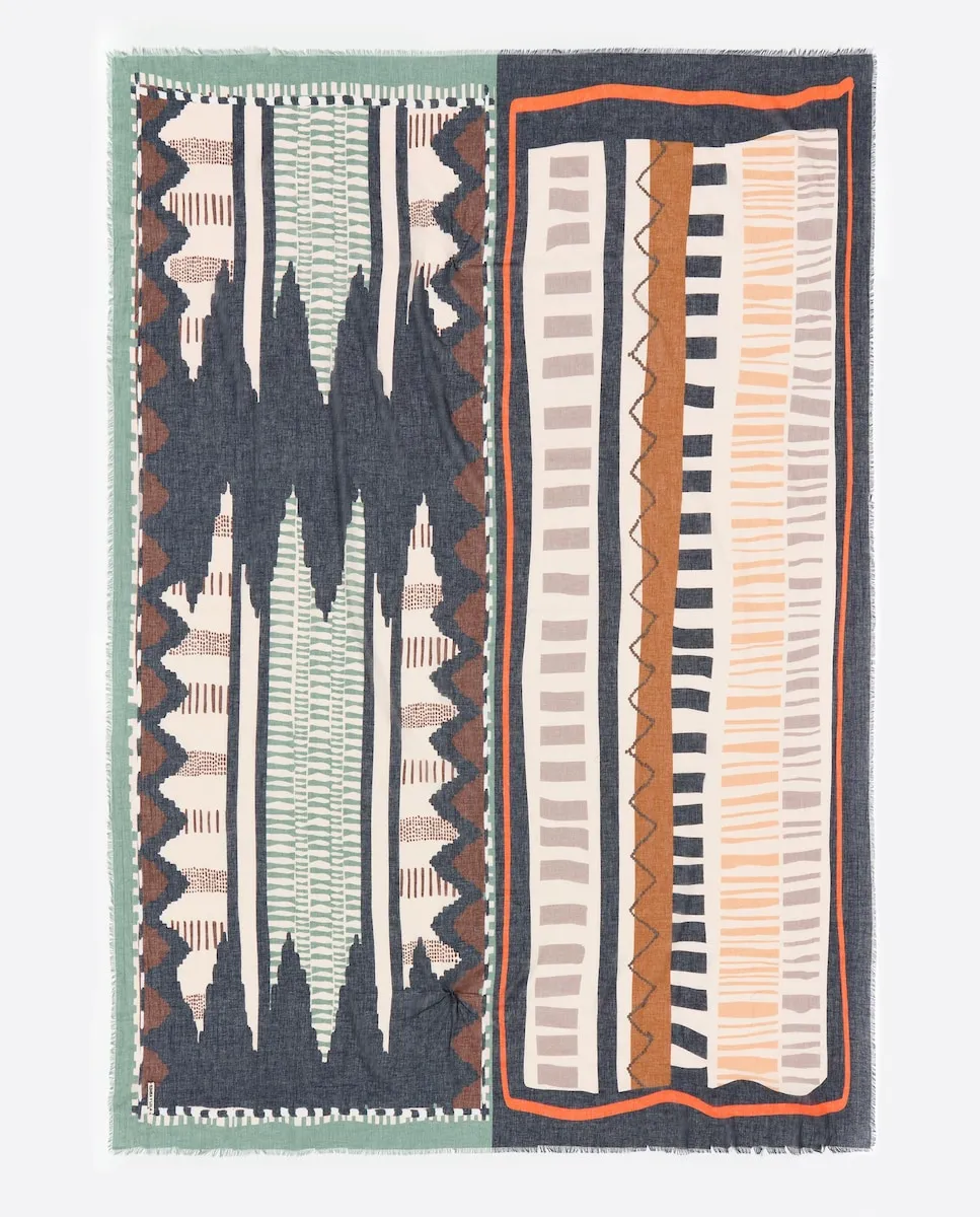 Женское парео с бахромой и принтом Bimba Y Lola, коричневый
Женское парео с бахромой и принтом Bimba Y Lola, коричневый