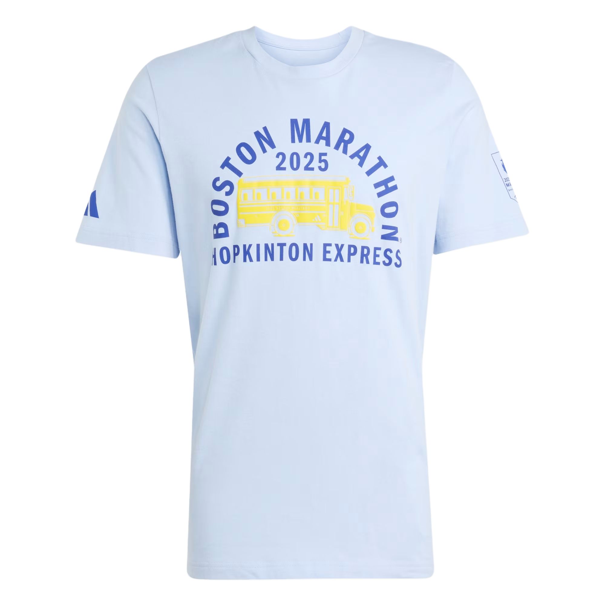 Футболка Boston Marathon 2025 Bus Tee с доставкой для участников AdiClub Adidas, синий
Футболка Boston Marathon 2025 Bus Tee с доставкой для участников AdiClub Adidas, синий