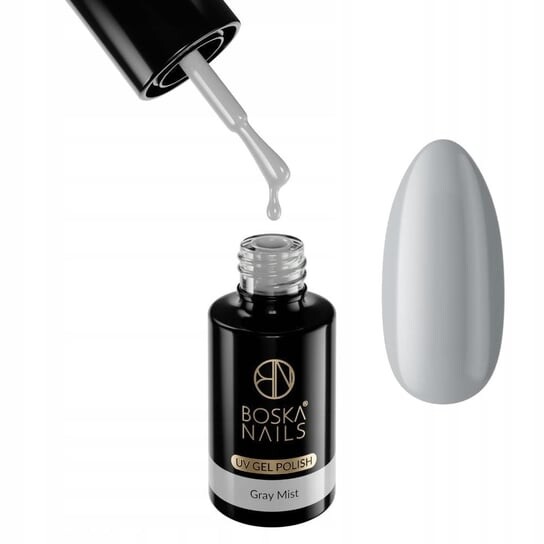 Красочный гибридный лак для ногтей, 406 Grey Mist, 6 мл Boska Nails 
Красочный гибридный лак для ногтей, 406 Grey Mist, 6 мл Boska Nails