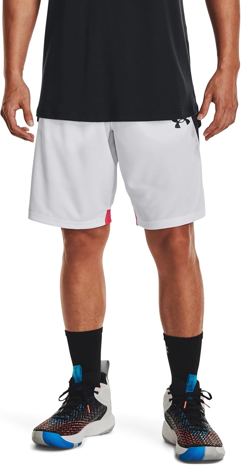 Under Armour мужские баскетбольные шорты Baseline 10-дюймовые, (100) White/Bolt Red/Black
Under Armour мужские баскетбольные шорты Baseline 10-дюймовые, (100) White/Bolt Red/Black