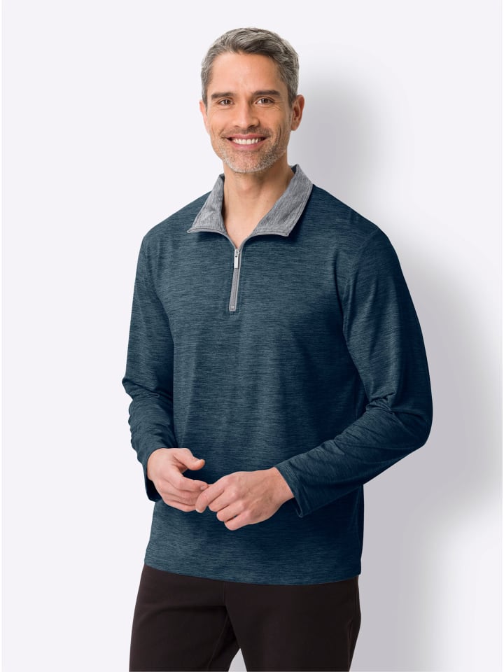 Рубашка с длинными рукавами в топазовом меланжевом цвете Sieh an!
Рубашка с длинными рукавами в топазовом меланжевом цвете Sieh an!