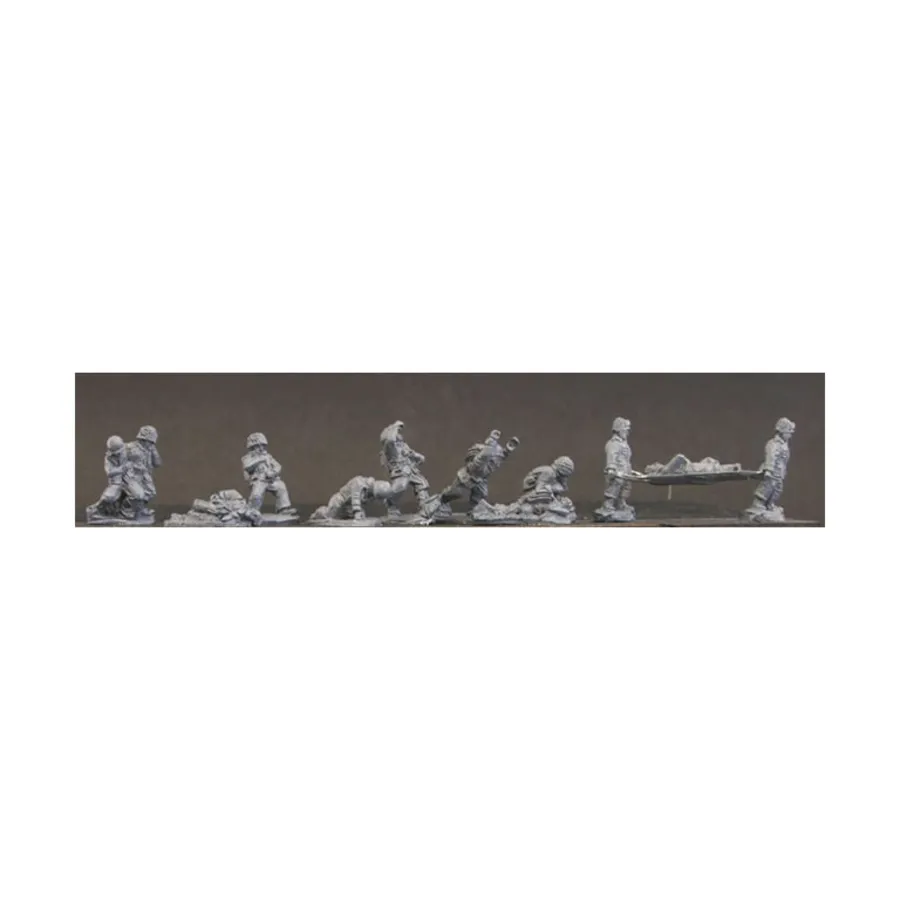 Мертвые и раненые с бригадами носилок, WWII Command Decision Miniatures - United States - Infantry (15mm) (Old Glory)
Мертвые и раненые с бригадами носилок, WWII Command Decision Miniatures - United States - Infantry (15mm) (Old Glory)