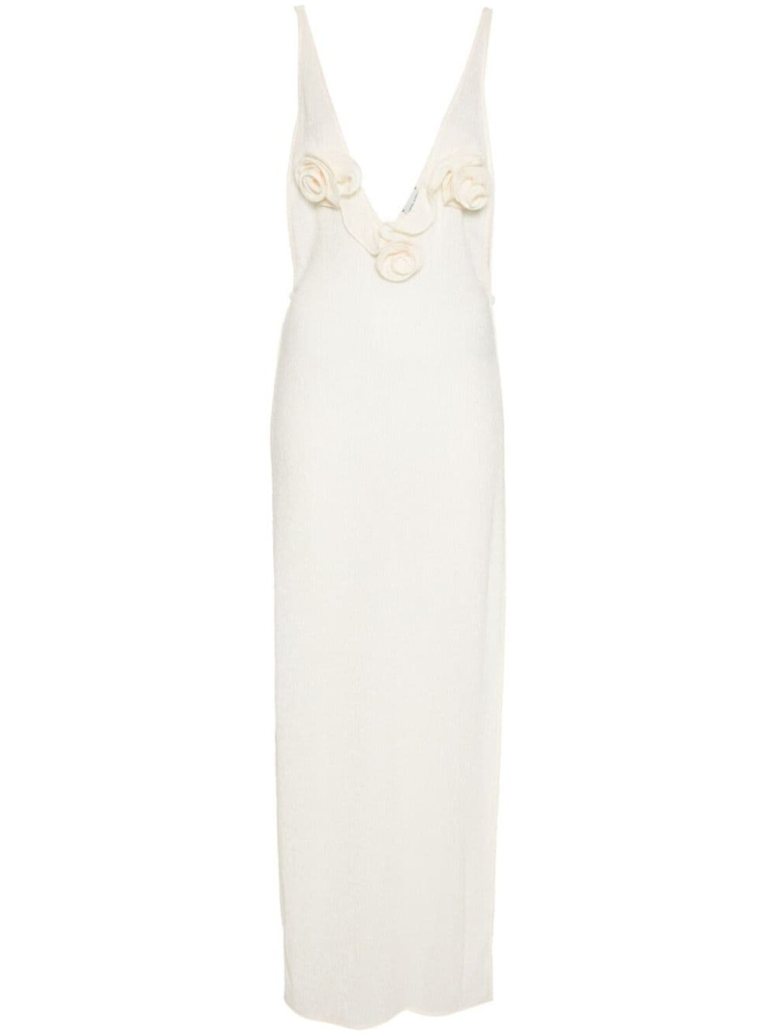 Magda Butrym макси-платье с цветочной аппликацией, нейтральный цвет
Magda Butrym макси-платье с цветочной аппликацией, нейтральный цвет