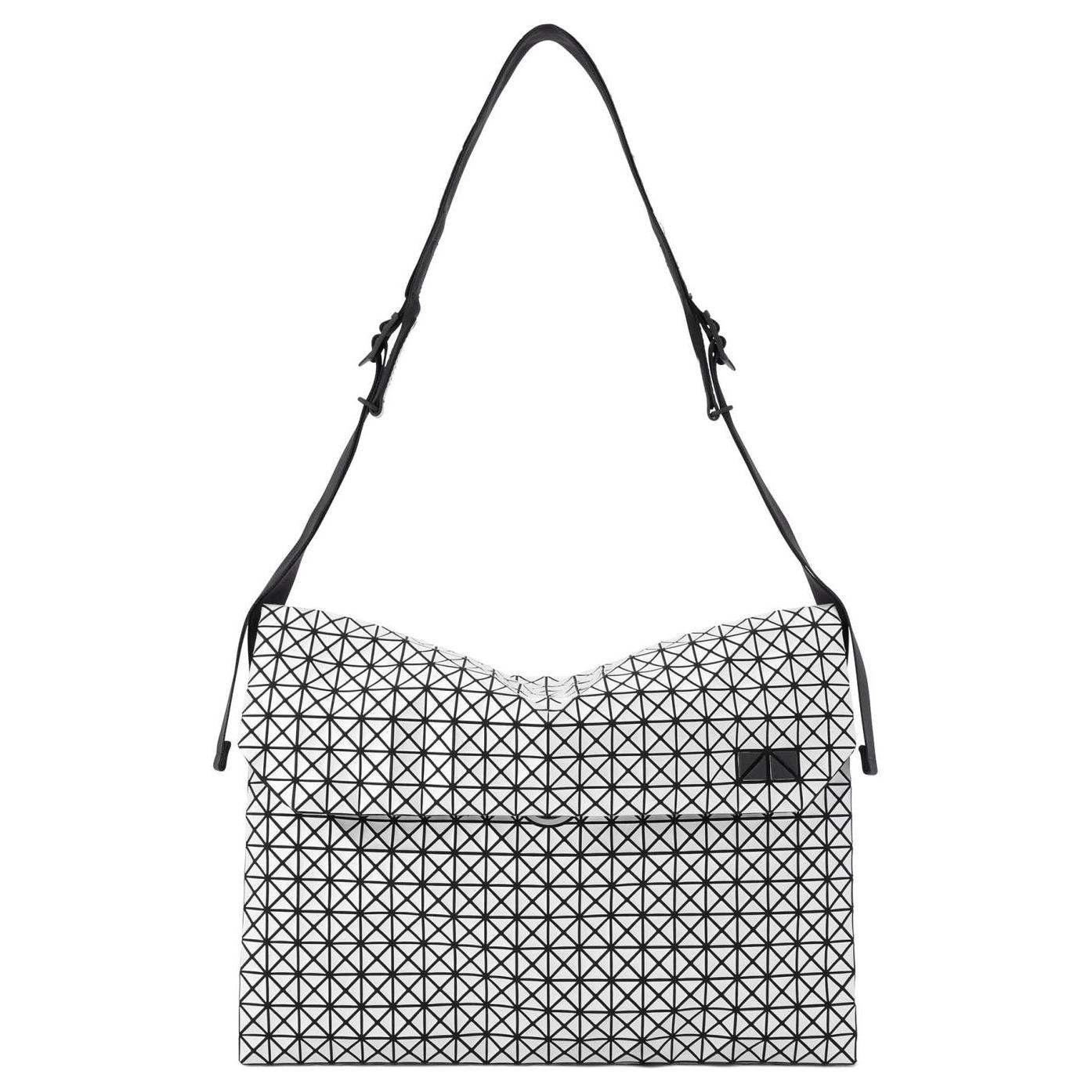 Хлопковая сумка-мессенджер с полиуретаном, через плечо, унисекс серебристо-белая ISSEY MIYAKE
Хлопковая сумка-мессенджер с полиуретаном, через плечо, унисекс серебристо-белая ISSEY MIYAKE