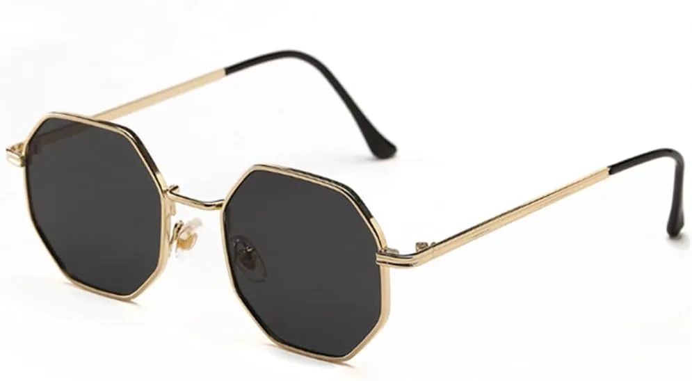 Солнцезащитные очки в стиле ретро для женщин и мужчин, многоугольные, винтажные, солнцезащитные очки для женщин с защитой от УФ-излучения UV400 MTZJH, Gold Grey
Солнцезащитные очки в стиле ретро для женщин и мужчин, многоугольные, винтажные, солнцезащитные очки для женщин с защитой от УФ-излучения UV400 MTZJH, Gold Grey