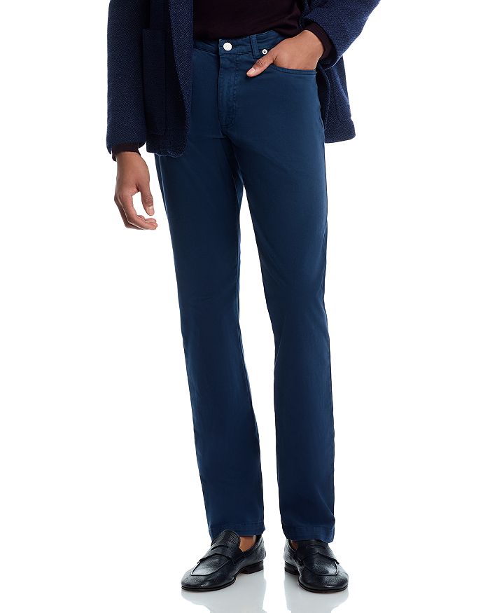 Эластичные хлопковые брюки с пятью карманами Jack Victor, синий
Эластичные хлопковые брюки с пятью карманами Jack Victor, синий