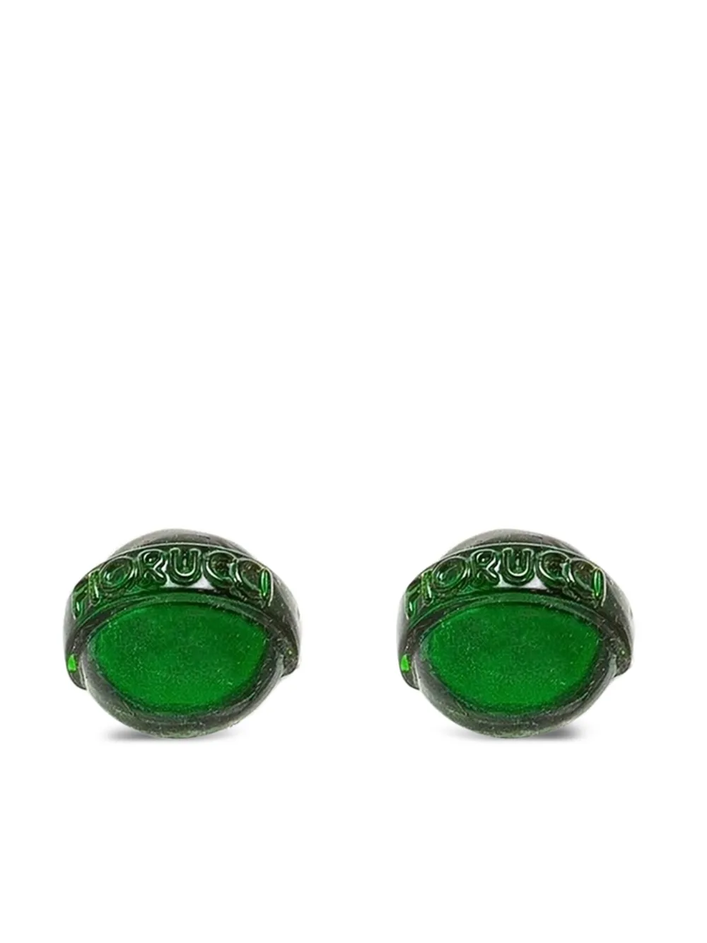 Серьги с гравировкой Fiorucci, зеленый
Серьги с гравировкой Fiorucci, зеленый