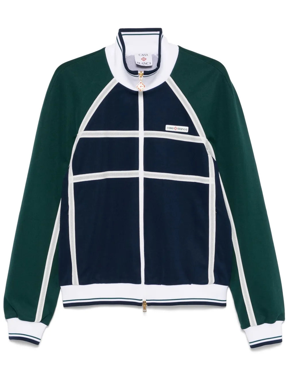 Спортивная куртка с сетчатыми полосками CASABLANCA, синий
Спортивная куртка с сетчатыми полосками CASABLANCA, синий