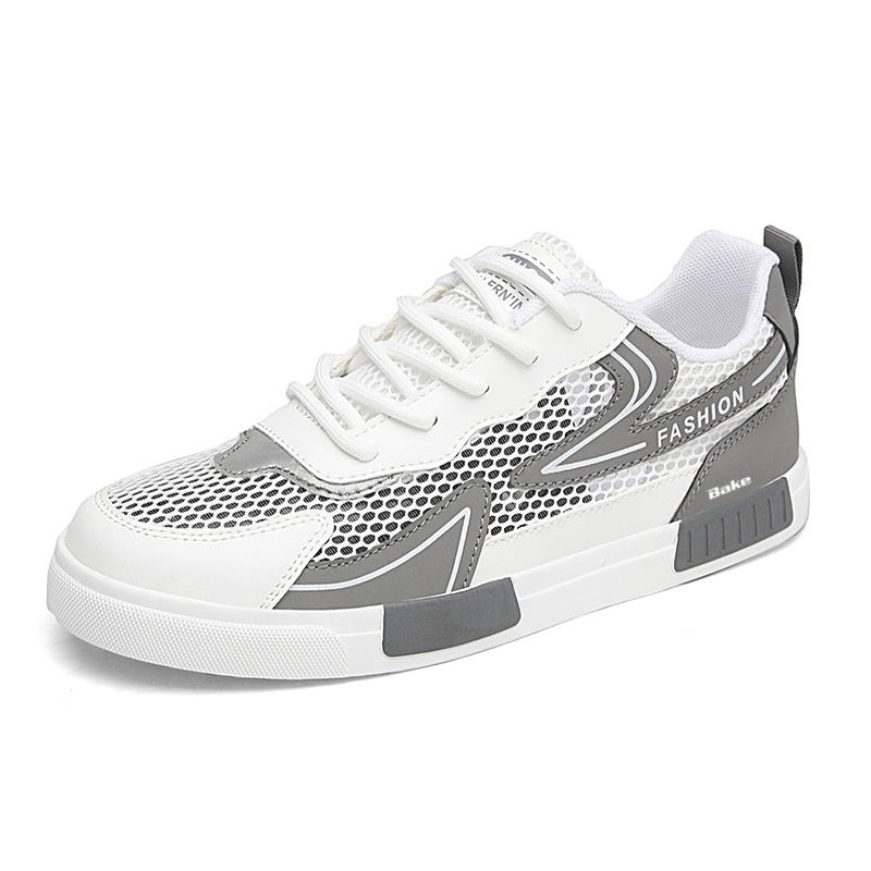 BAKE Скользоустойчивые амортизирующие легкие низкие скейтерские кроссовки мужские бело-серые, цвет White Gray
BAKE Скользоустойчивые амортизирующие легкие низкие скейтерские кроссовки мужские бело-серые, цвет White Gray