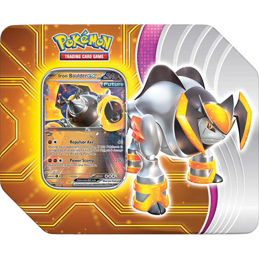 Карточная игра The Pokemon Company Int'l Pokemon TCG: Paradox Destinies Tin - Iron Boulder ex
Карточная игра The Pokemon Company Int'l Pokemon TCG: Paradox Destinies Tin - Iron Boulder ex