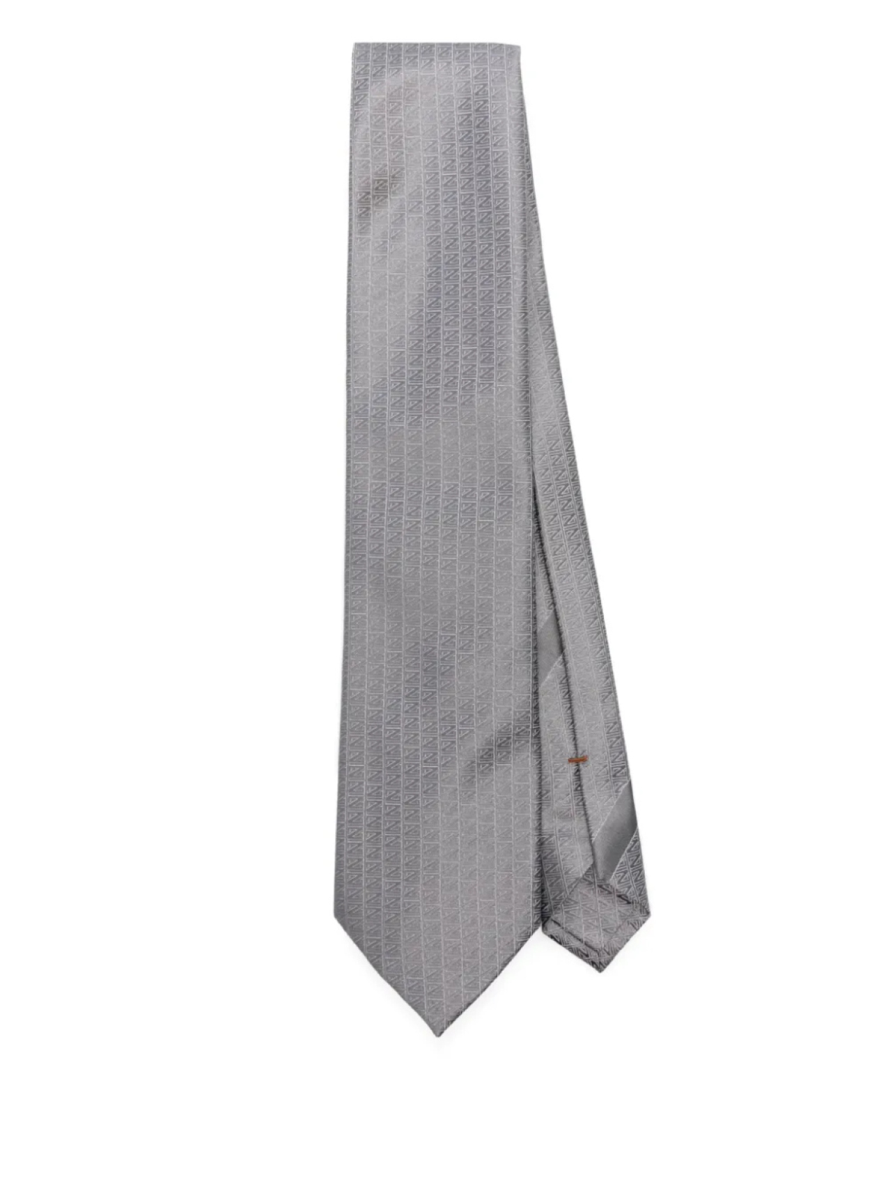 Шелковый галстук Zegna, серый
Шелковый галстук Zegna, серый