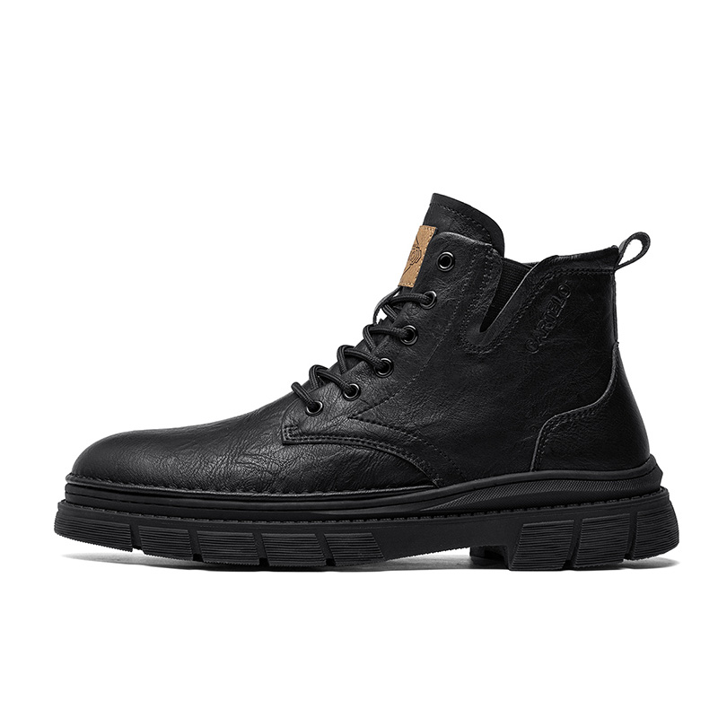 CARTELO Короткие мартинсы мужские с черной подкладкой из флиса, цвет Black-Fleece-Lined
CARTELO Короткие мартинсы мужские с черной подкладкой из флиса, цвет Black-Fleece-Lined