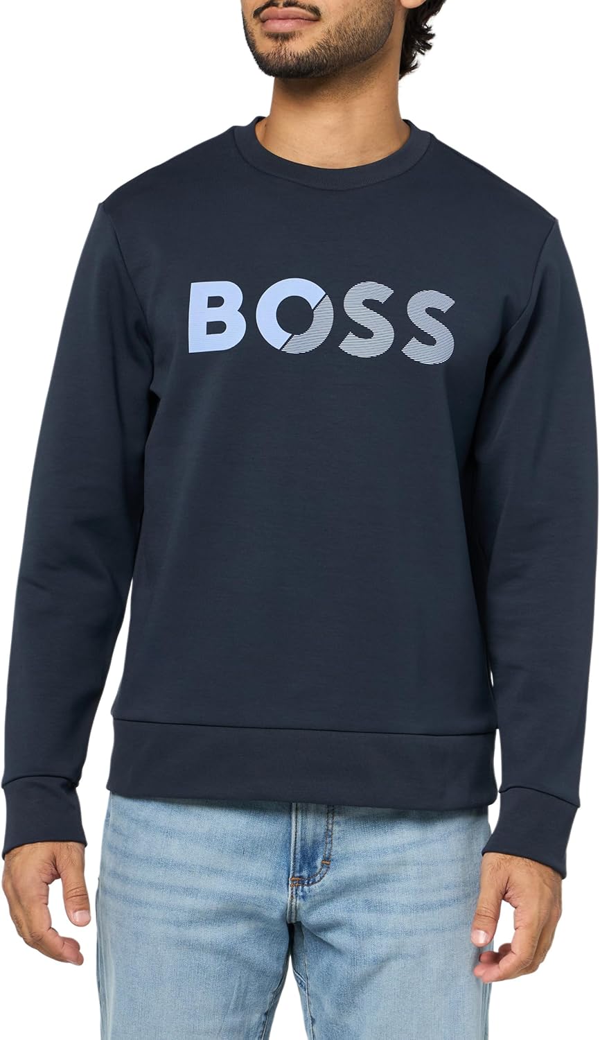 BOSS мужская толстовка с логотипом Shade Embossed, Dark Sky
BOSS мужская толстовка с логотипом Shade Embossed, Dark Sky