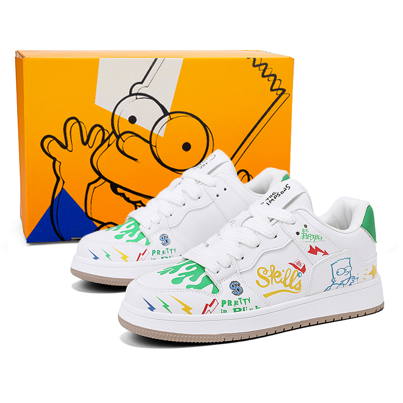 Повседневная обувь унисекс The Simpsons, белый зеленый
Повседневная обувь унисекс The Simpsons, белый зеленый