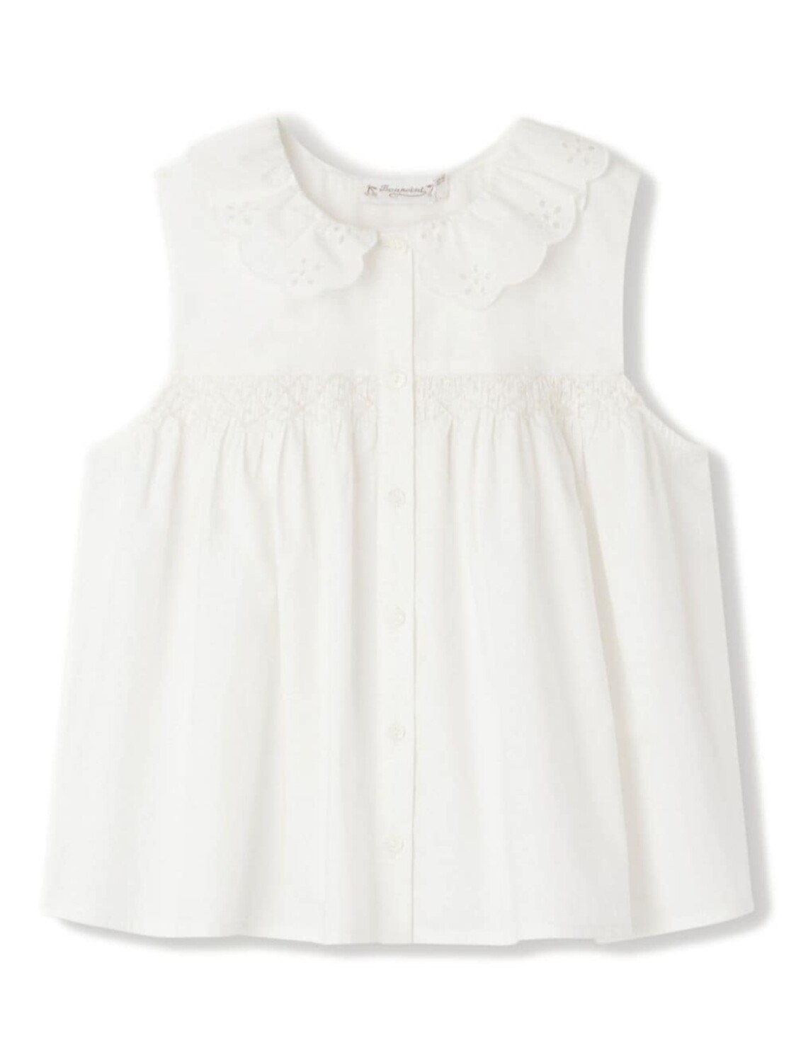 Bonpoint блузка Faye без рукавов, белый
Bonpoint блузка Faye без рукавов, белый