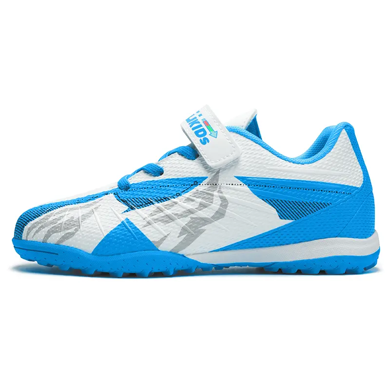 Детские футбольные бутсы с низким верхом, устойчивые к скольжению и износу Double dice, белый/синий
Детские футбольные бутсы с низким верхом, устойчивые к скольжению и износу Double dice, белый/синий