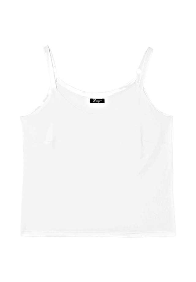 Топ-Спагетти с деталями под атлас Sheego, белый
Топ-Спагетти с деталями под атлас Sheego, белый