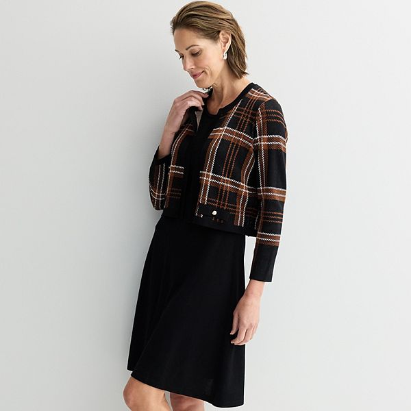 Женское платье-свитшот с пристегивающейся курткой Sandra Darren, Brown Black
Женское платье-свитшот с пристегивающейся курткой Sandra Darren, Brown Black