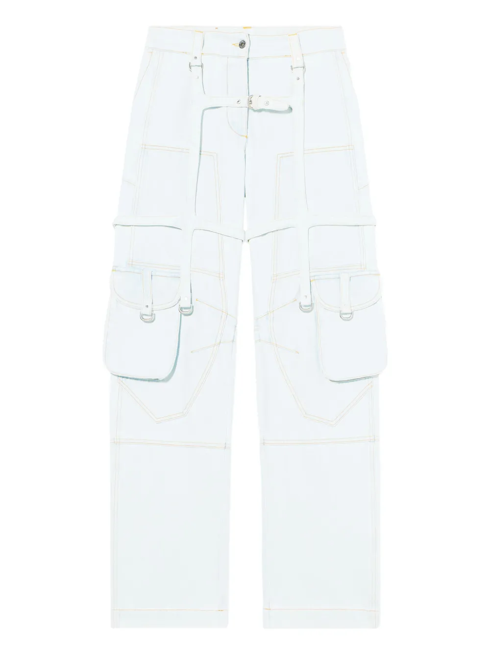 Джинсы карго с множеством карманов Off-White, синий
Джинсы карго с множеством карманов Off-White, синий