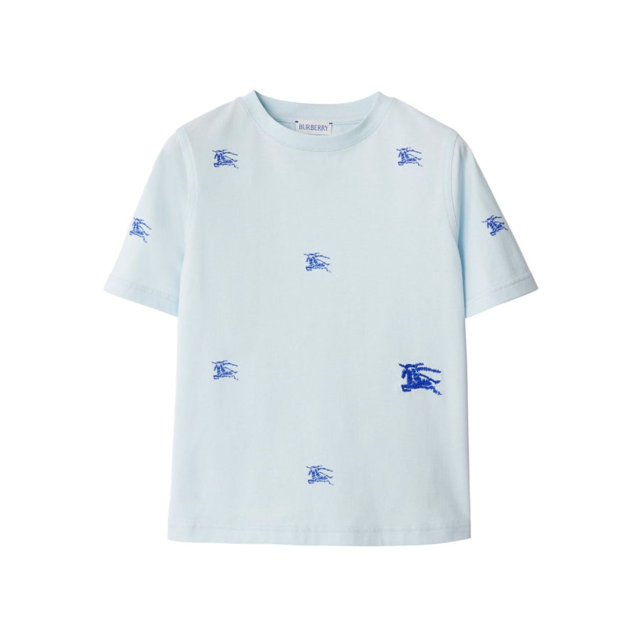 Burberry Kids EKD Футболка из хлопка с круглым вырезом, Bright Sky
Burberry Kids EKD Футболка из хлопка с круглым вырезом, Bright Sky