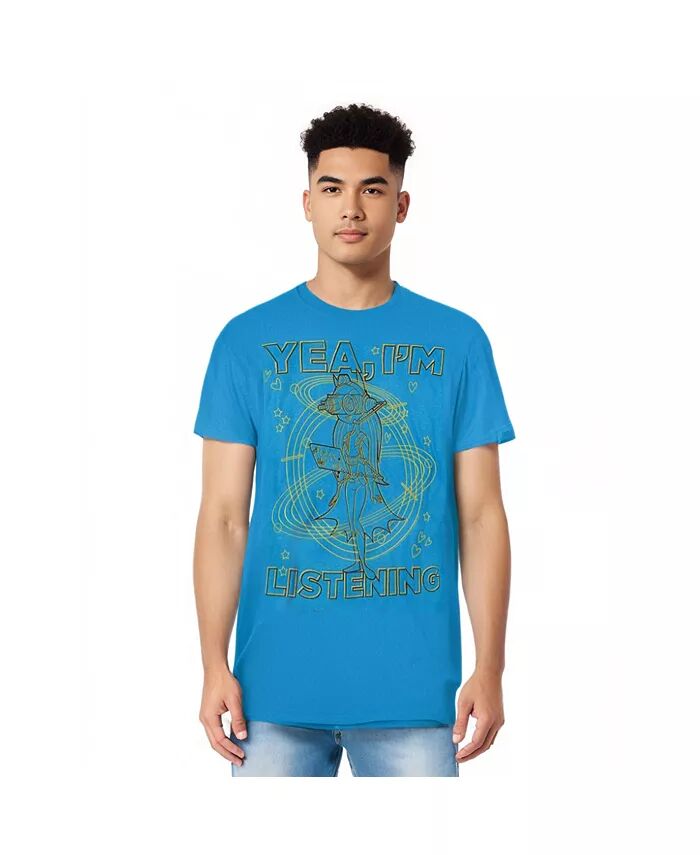 Мужская футболка с коротким рукавом для взрослых с героями комиксов DC Superhero Girls Listening, синий
Мужская футболка с коротким рукавом для взрослых с героями комиксов DC Superhero Girls Listening, синий