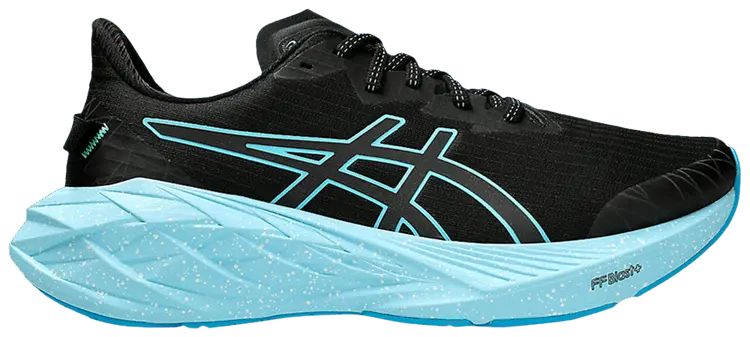 Кроссовки ASICS Novablast 4 Lite-Show 'Bright Cyan', черный 
Кроссовки ASICS Novablast 4 Lite-Show 'Bright Cyan', черный