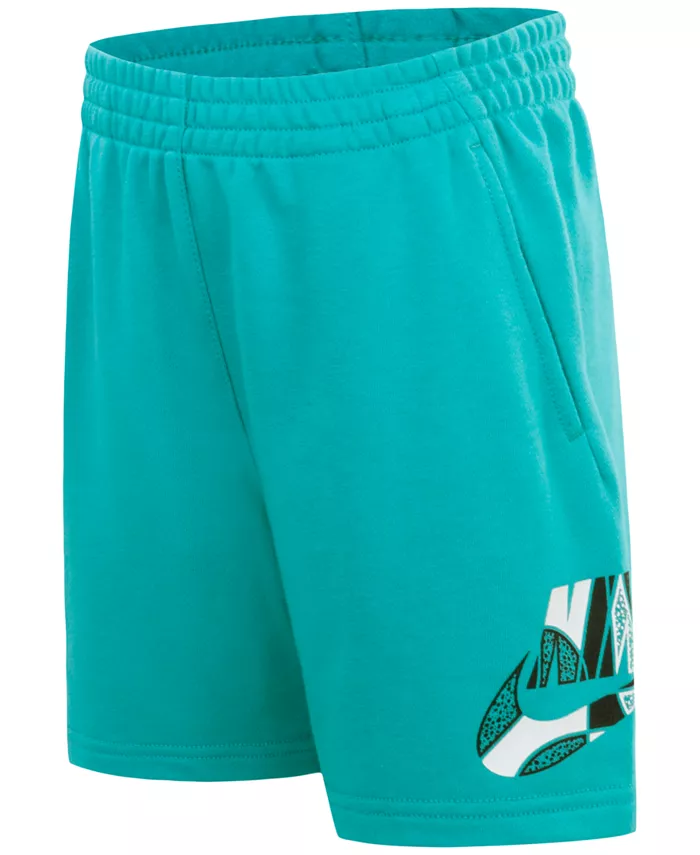 Шорты для малышей и мальчиков French Terry с логотипом на резинке Nike, синий
Шорты для малышей и мальчиков French Terry с логотипом на резинке Nike, синий