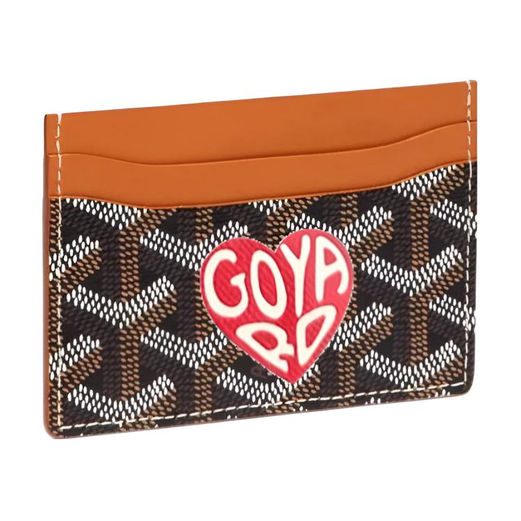 Холст Saint Sulpice с визитницей из телячьей кожи Визитница Unisex в цвете Tan & Red с маленьким сердцем GOYARD, Box(Set+Box)
Холст Saint Sulpice с визитницей из телячьей кожи Визитница Unisex в цвете Tan & Red с маленьким сердцем GOYARD, Box(Set+Box)