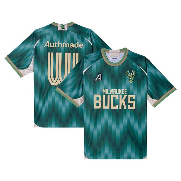 Мужская футболка Milwaukee Bucks зеленого цвета Authmade
Мужская футболка Milwaukee Bucks зеленого цвета Authmade