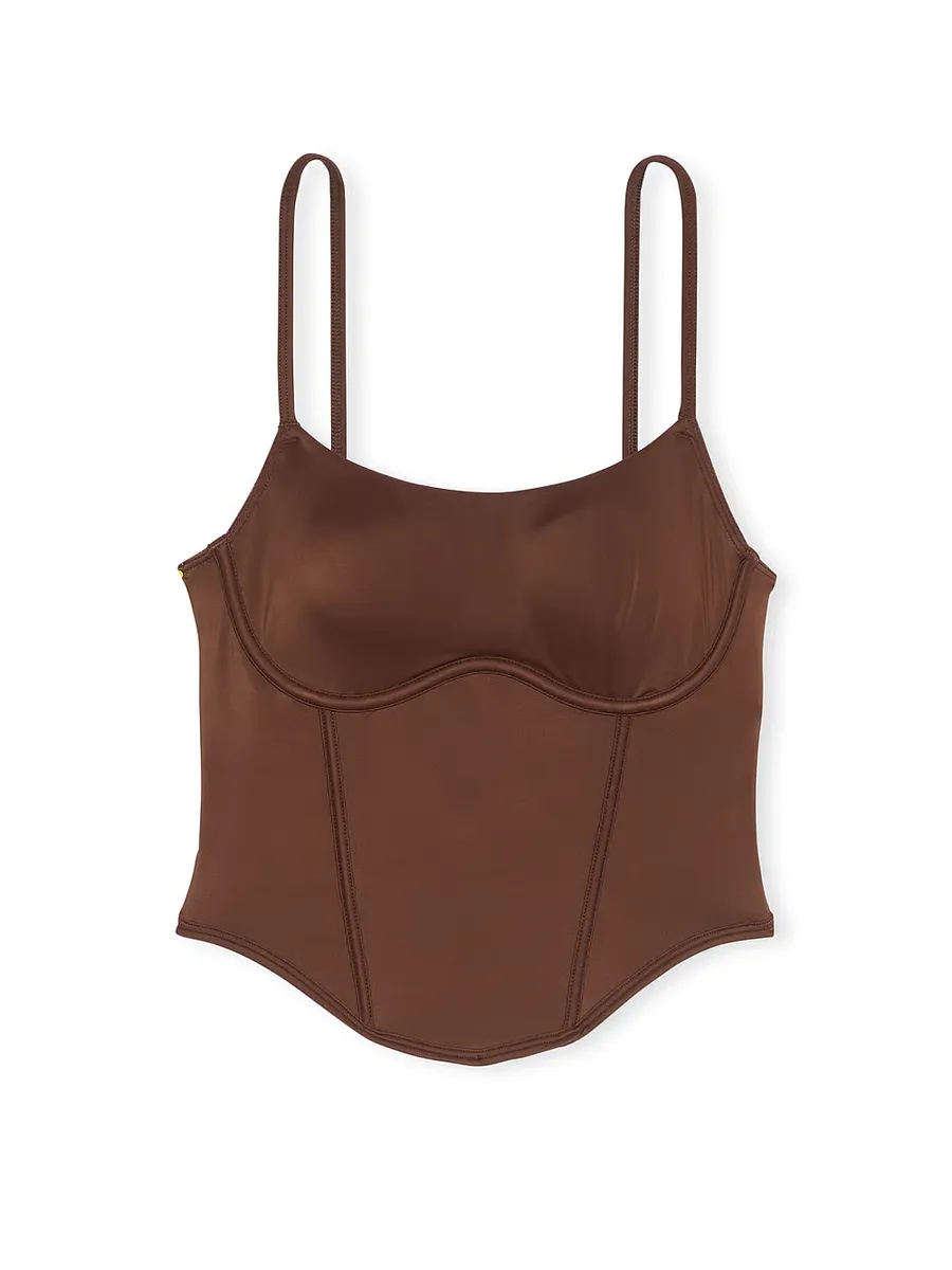 Топ с микрокорсетом на затяжке Pink Bralettes & Bra Tops, цвет Ganache
Топ с микрокорсетом на затяжке Pink Bralettes & Bra Tops, цвет Ganache