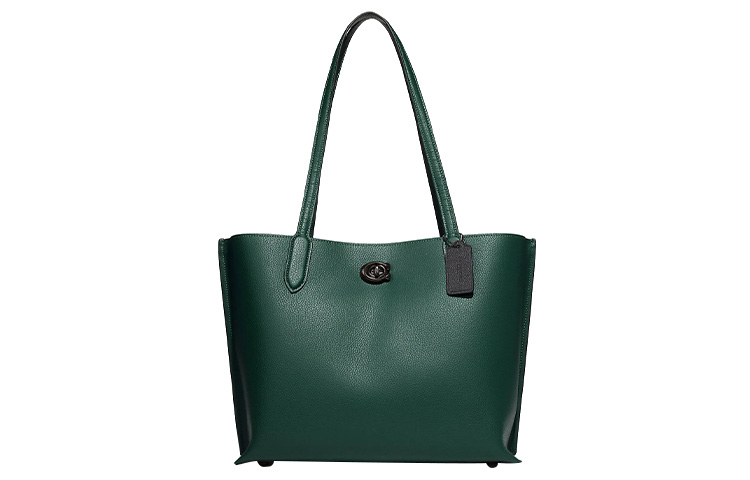 COACH Сумка-шоппер из глянцевой галечной кожи
COACH Сумка-шоппер из глянцевой галечной кожи